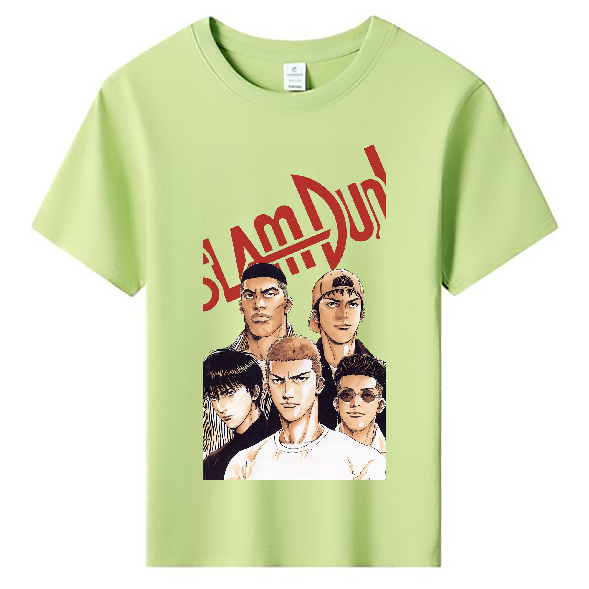 （画像用） SLAM DUNK／スラムダンク 綿100％キッズTシャツ（フロントプリント）